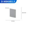 D-MBKKB2.5 Din Rail Terminal Blocks Cover Plate