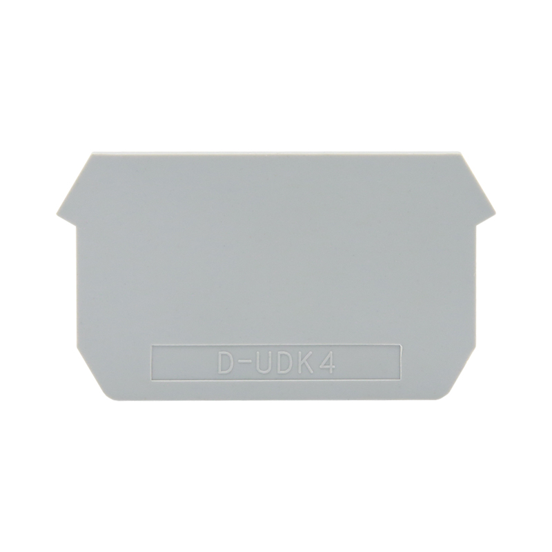 D-UDK4 Din Rail Terminal Blocks End Cover Plate