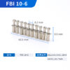 FBI 10-6 Fixed Bridge UK2.5/5N/UKK5/UDK4/UKKB5/UK5-TWIN terminal Block Accessories