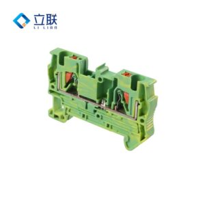 PUSH-IN SPRING TYPES TERMINAL BLOCK