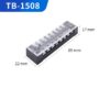 TB-1508 TB Series Double Row Fixed Fence Screw Terminal