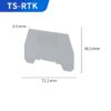 TS-RTK UK Series Terminal Block end cover